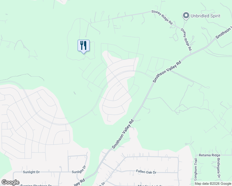 map of restaurants, bars, coffee shops, grocery stores, and more near 31889 Smithson Valley Road in Bulverde