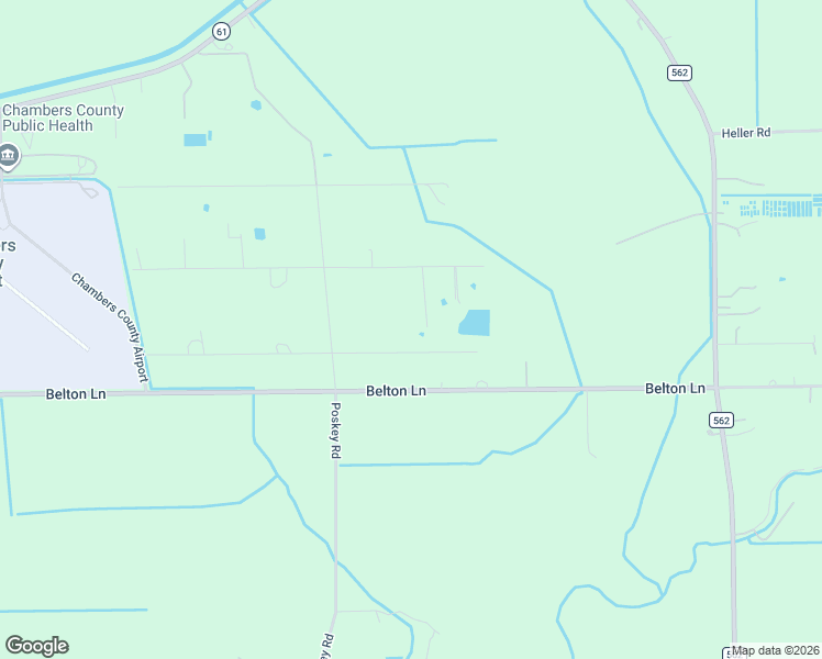 map of restaurants, bars, coffee shops, grocery stores, and more near 3205 Belton Lane in Anahuac