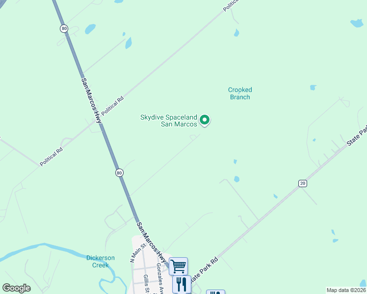 map of restaurants, bars, coffee shops, grocery stores, and more near 410 Airfield Road in Fentress
