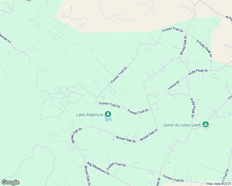 map of restaurants, bars, coffee shops, grocery stores, and more near 780 Forest Trail Drive in Bandera