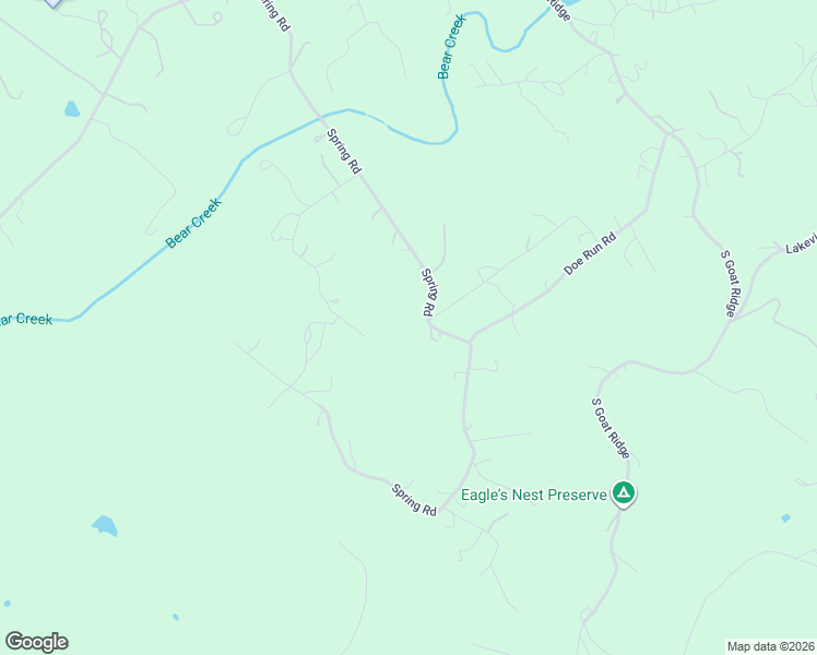 map of restaurants, bars, coffee shops, grocery stores, and more near 585 Dry Bed Road in Pipe Creek