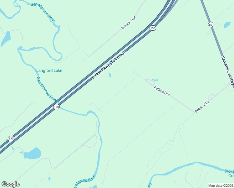 map of restaurants, bars, coffee shops, grocery stores, and more near 425 Orchard Way in Lockhart