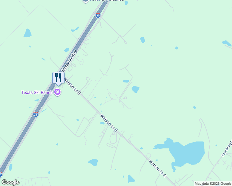 map of restaurants, bars, coffee shops, grocery stores, and more near 311 Weiss Road in New Braunfels