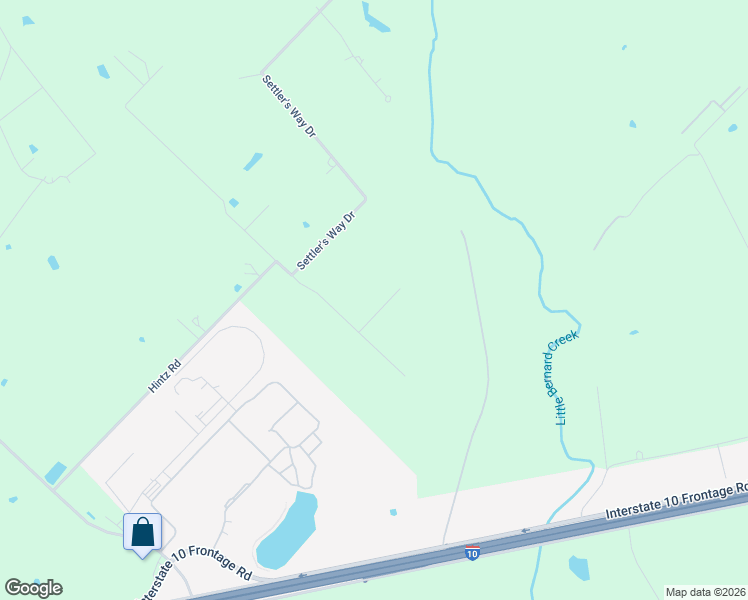 map of restaurants, bars, coffee shops, grocery stores, and more near 2193 Carlos Way Drive in Sealy