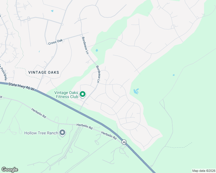 map of restaurants, bars, coffee shops, grocery stores, and more near 1303 Yaupon Loop in New Braunfels