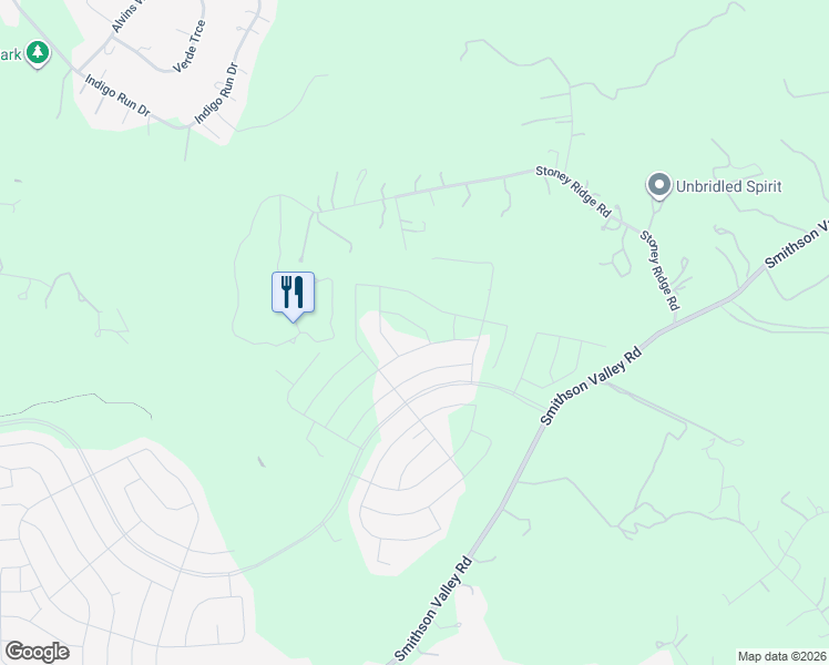 map of restaurants, bars, coffee shops, grocery stores, and more near Temple Road in Bulverde