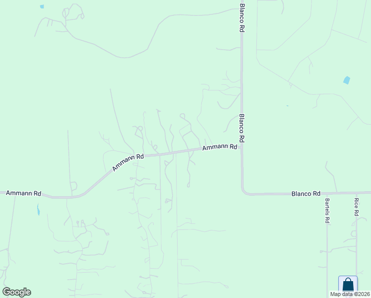 map of restaurants, bars, coffee shops, grocery stores, and more near 5261 Ammann Road in Bulverde