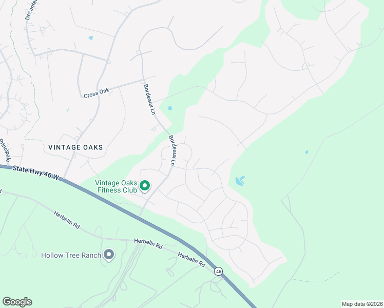 map of restaurants, bars, coffee shops, grocery stores, and more near 1303 Yaupon Loop in New Braunfels