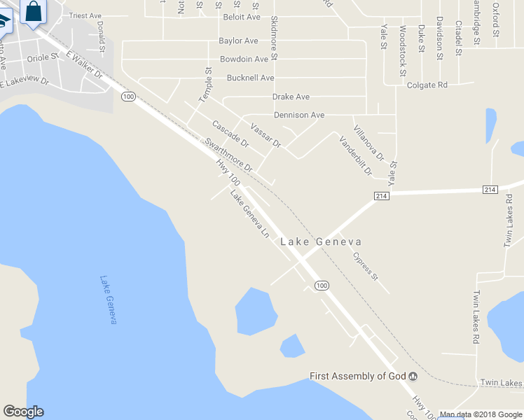 map of restaurants, bars, coffee shops, grocery stores, and more near 7829 Highway 100 in Keystone Heights