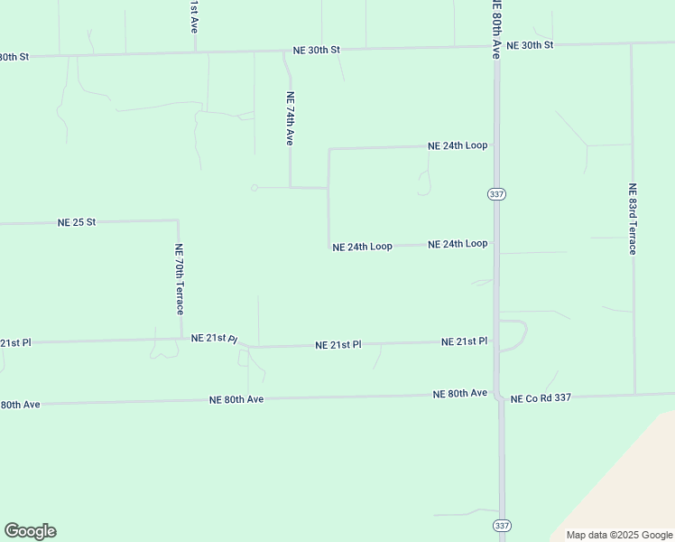map of restaurants, bars, coffee shops, grocery stores, and more near 7529 Northeast 24th Loop in High Springs
