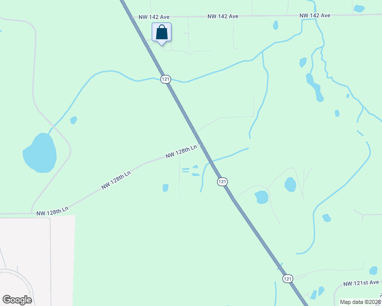 map of restaurants, bars, coffee shops, grocery stores, and more near 3205 Northwest 128th Lane in Gainesville