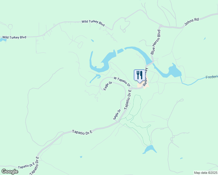 map of restaurants, bars, coffee shops, grocery stores, and more near 111 Eagle Drive in Boerne