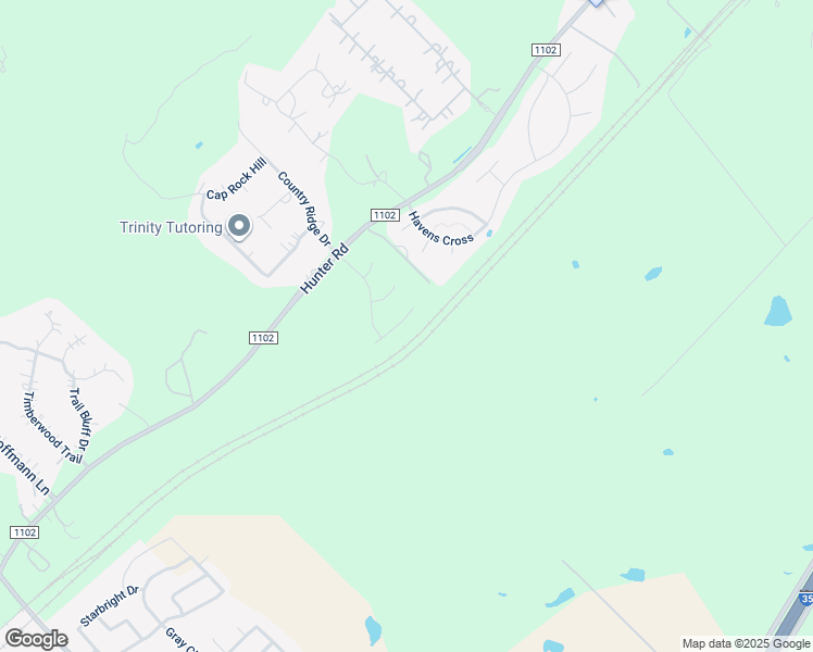 map of restaurants, bars, coffee shops, grocery stores, and more near Farm to Market 1102 in New Braunfels
