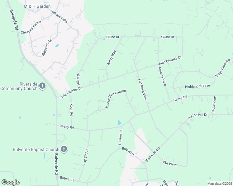 map of restaurants, bars, coffee shops, grocery stores, and more near 2465 Smoke Rise Canyon in Bulverde