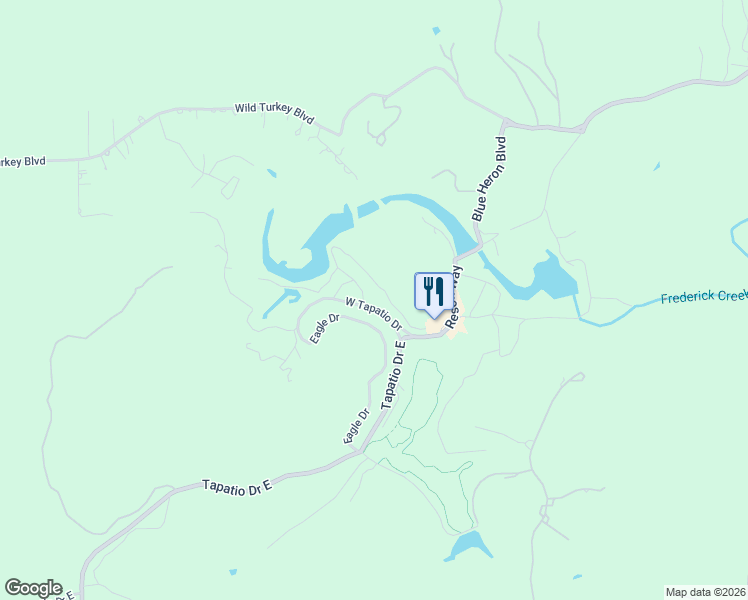 map of restaurants, bars, coffee shops, grocery stores, and more near 112 Tapatio Drive East in Boerne