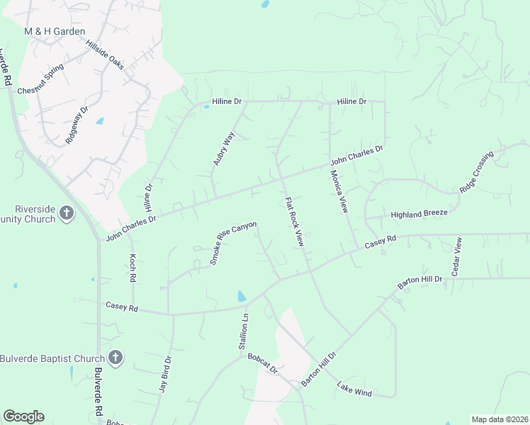map of restaurants, bars, coffee shops, grocery stores, and more near 32525 Flat Rock View in Bulverde