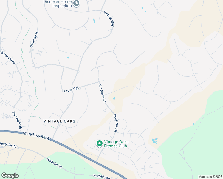 map of restaurants, bars, coffee shops, grocery stores, and more near 590 Curvatura in New Braunfels