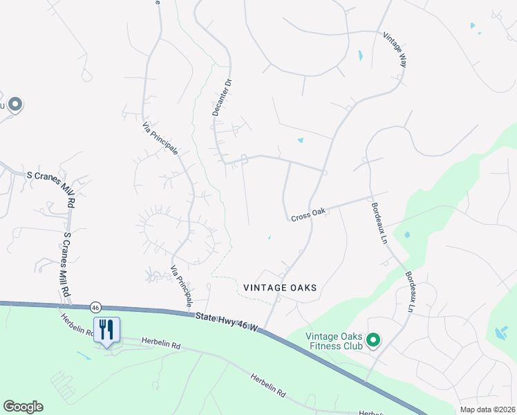 map of restaurants, bars, coffee shops, grocery stores, and more near 1216 Porto Point in New Braunfels
