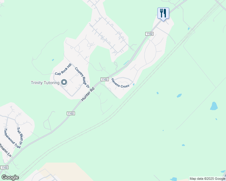 map of restaurants, bars, coffee shops, grocery stores, and more near 5607 Haven Way in New Braunfels