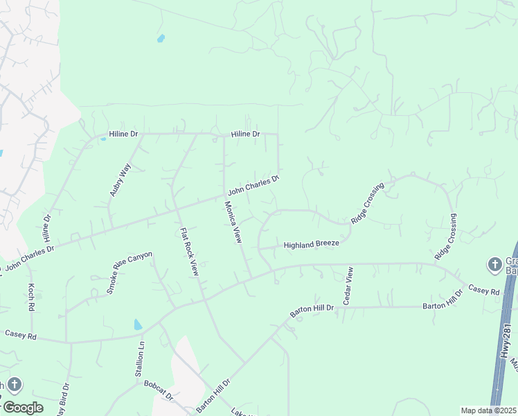 map of restaurants, bars, coffee shops, grocery stores, and more near 32808 Green View in Bulverde