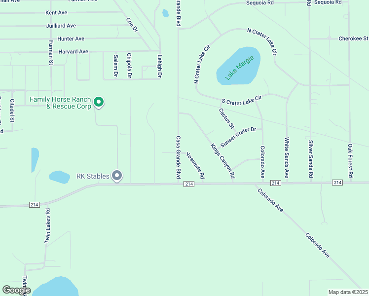 map of restaurants, bars, coffee shops, grocery stores, and more near 7683 Casa Grande Boulevard in Keystone Heights