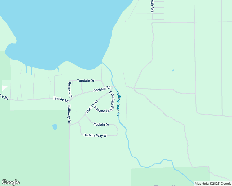 map of restaurants, bars, coffee shops, grocery stores, and more near 145 Corbina Way in Florahome