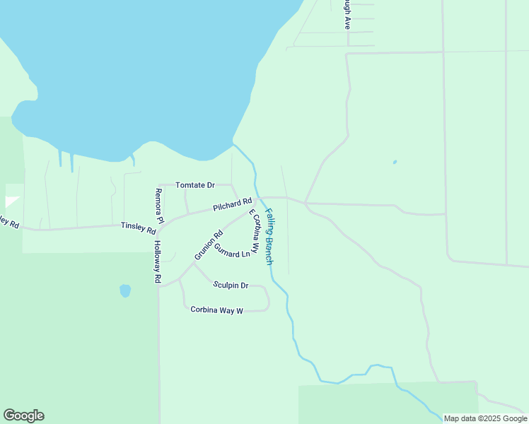 map of restaurants, bars, coffee shops, grocery stores, and more near 145 Corbina Way in Florahome