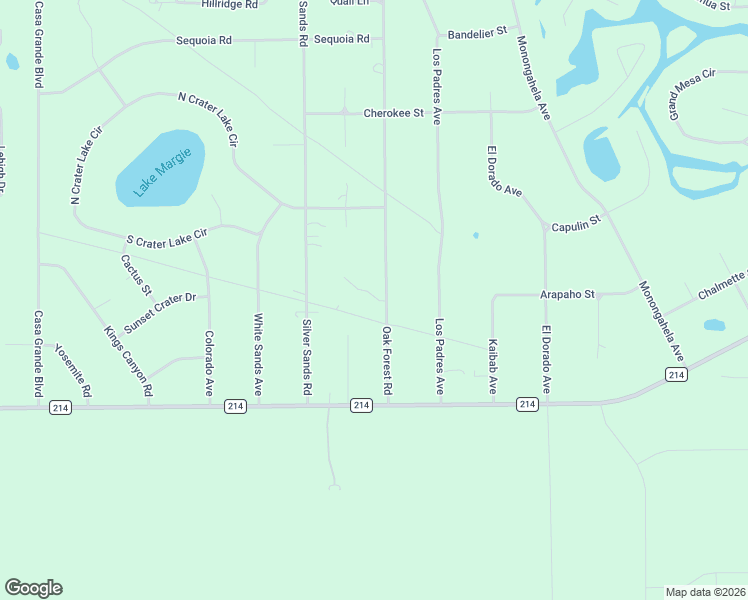 map of restaurants, bars, coffee shops, grocery stores, and more near 7672 Oak Forest Road in Keystone Heights