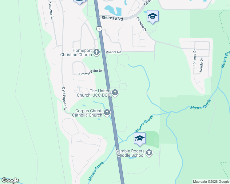 map of restaurants, bars, coffee shops, grocery stores, and more near 5860 U.S. 1 in St. Augustine