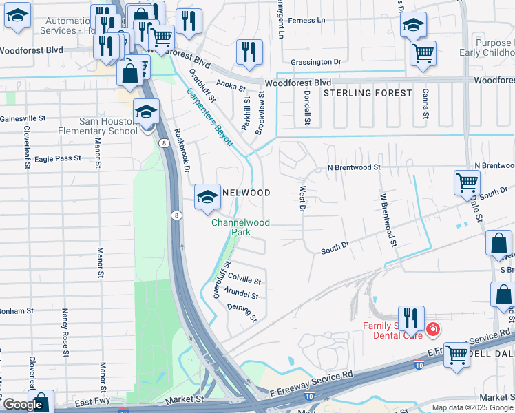 Gloster Street, Channelview TX Walk Score