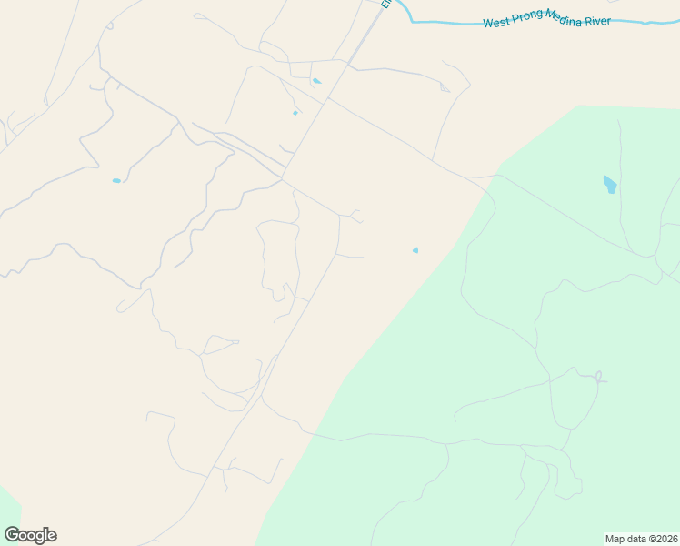 map of restaurants, bars, coffee shops, grocery stores, and more near 1190 Elm Creek Road in Medina
