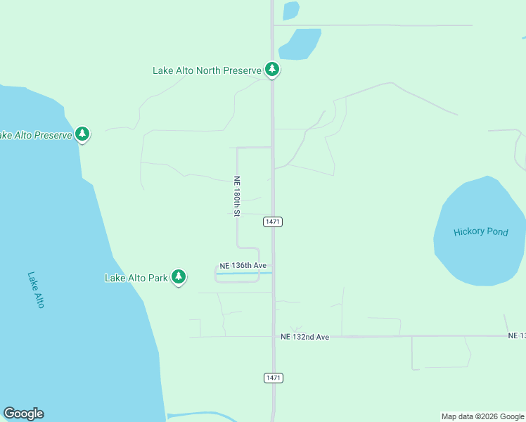 map of restaurants, bars, coffee shops, grocery stores, and more near 13829 NE 180th St in Waldo