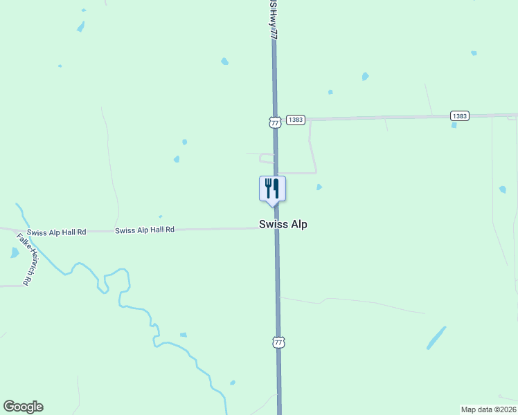 map of restaurants, bars, coffee shops, grocery stores, and more near 7024 U.S. 77 in Schulenburg