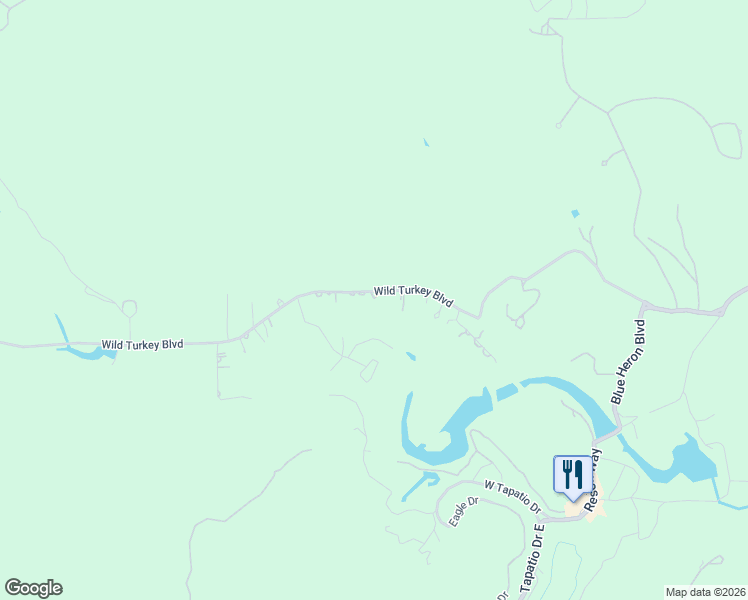 map of restaurants, bars, coffee shops, grocery stores, and more near 321 Wild Turkey Boulevard in Boerne