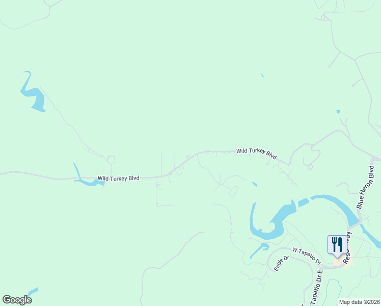 map of restaurants, bars, coffee shops, grocery stores, and more near 402 Wild Turkey Boulevard in Boerne