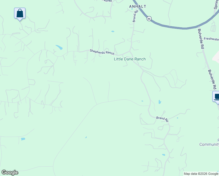 map of restaurants, bars, coffee shops, grocery stores, and more near 236 Shepherds Ranch in Bulverde