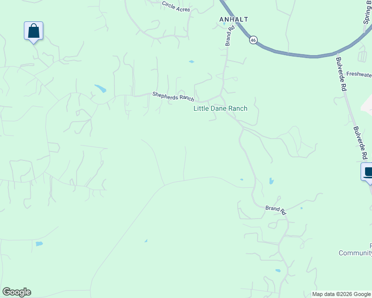 map of restaurants, bars, coffee shops, grocery stores, and more near 236 Shepherds Ranch in Bulverde
