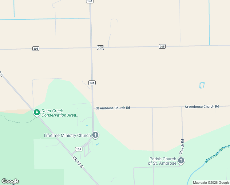 map of restaurants, bars, coffee shops, grocery stores, and more near 5920 Saint Ambrose Church Road in Elkton