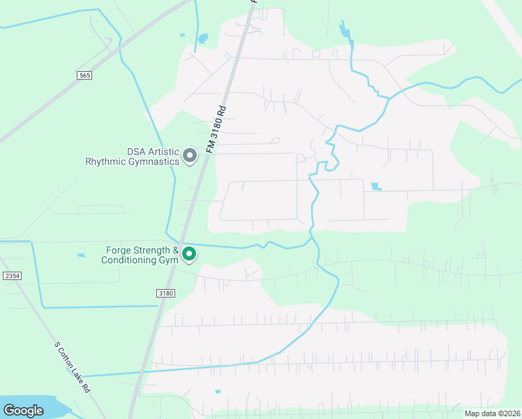 map of restaurants, bars, coffee shops, grocery stores, and more near 4502 Sunrise Road in Baytown