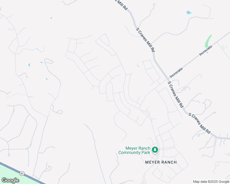 map of restaurants, bars, coffee shops, grocery stores, and more near 2576 South Cranes Mill Road in Canyon Lake