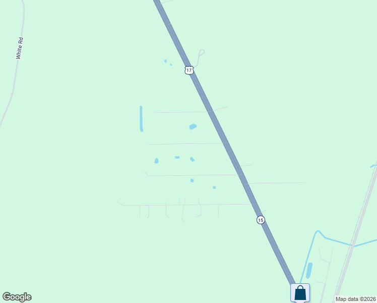 map of restaurants, bars, coffee shops, grocery stores, and more near 117 Jack Road in Palatka