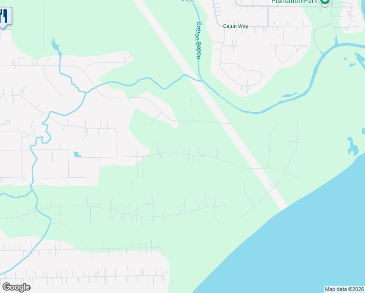 map of restaurants, bars, coffee shops, grocery stores, and more near 5219 Camp Creek Road in Baytown