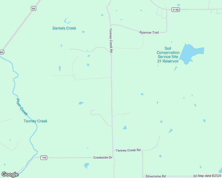 map of restaurants, bars, coffee shops, grocery stores, and more near 1665 Tenney Creek Road in Luling