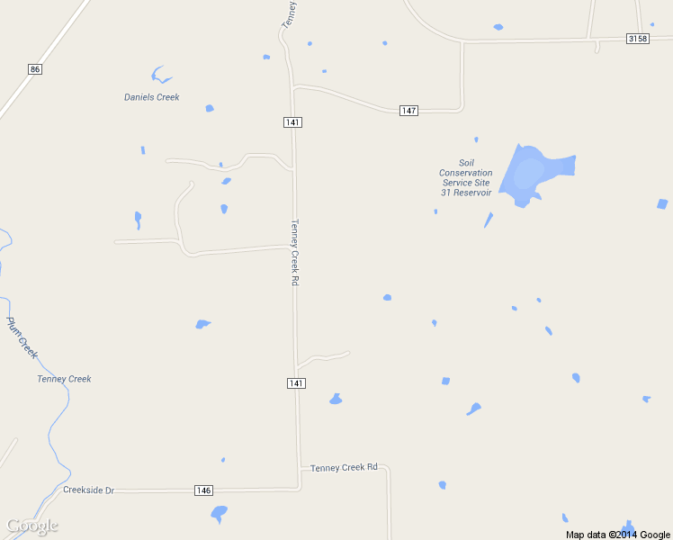 map of restaurants, bars, coffee shops, grocery stores, and more near 1665 Tenney Creek Road in Luling