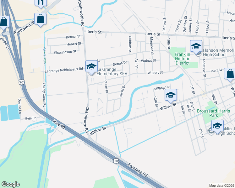 map of restaurants, bars, coffee shops, grocery stores, and more near 1806 Cole Drive in Franklin
