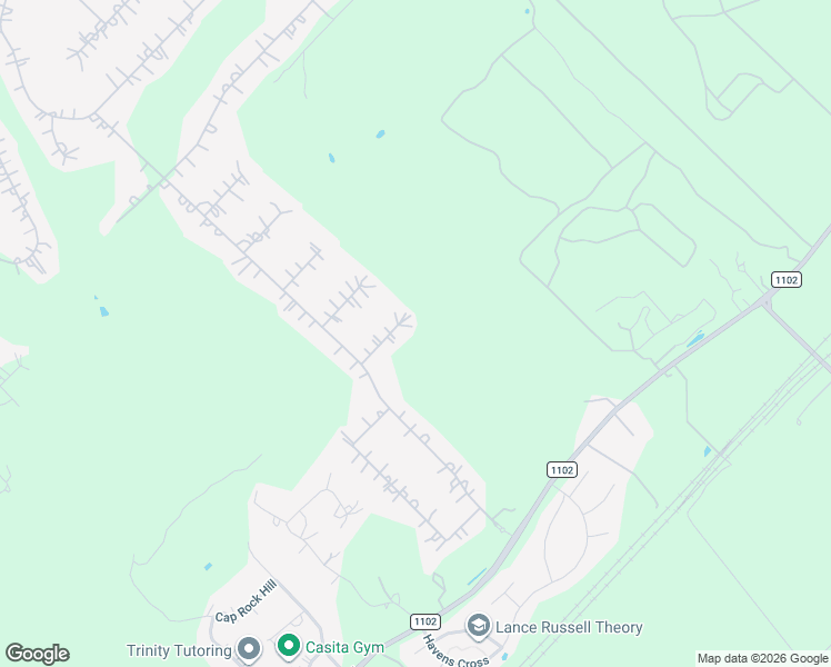 map of restaurants, bars, coffee shops, grocery stores, and more near 2624 Wild Cat Roost in New Braunfels