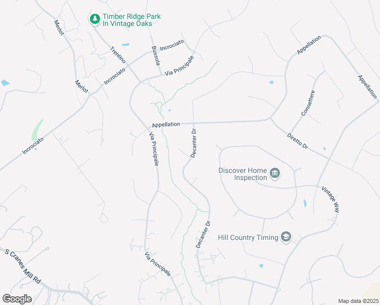 map of restaurants, bars, coffee shops, grocery stores, and more near 1507 Decanter Drive in New Braunfels