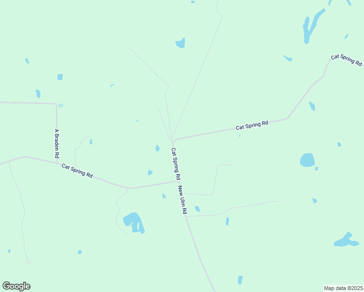 map of restaurants, bars, coffee shops, grocery stores, and more near 1376 Cat Spring Road in Cat Spring