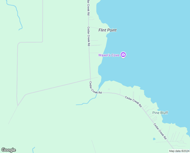 map of restaurants, bars, coffee shops, grocery stores, and more near 522 Cedar Creek Road in Palatka