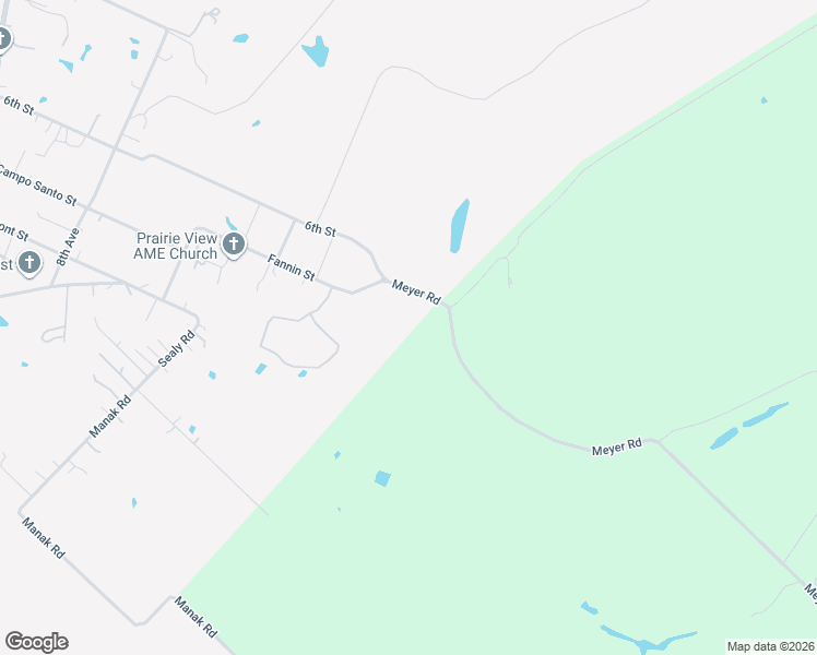 map of restaurants, bars, coffee shops, grocery stores, and more near 1980 Meyer Road in Sealy